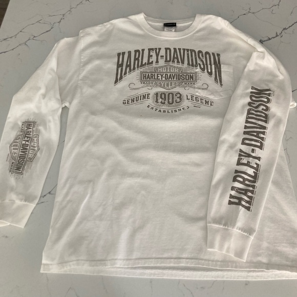 Harley-Davidson Long Sleeve Men’s Tee-Shirt . - Picture 2 of 10